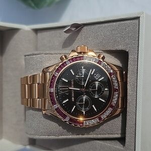 NWT MICHAEL KORS OVERSIZED EVEREST ROSE GOLD 42mm WATCH